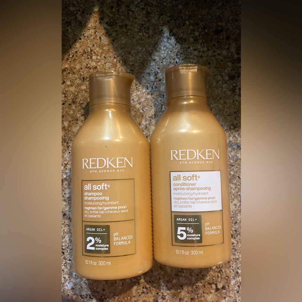 Redken “all soft” Shampoo is and Conditioner